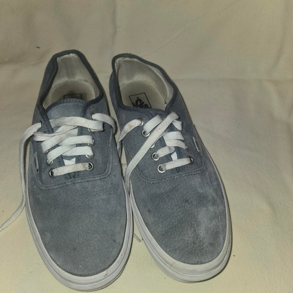 Vans Authentic Pig Suede 'Ashley Blue' Sneakers Size 10